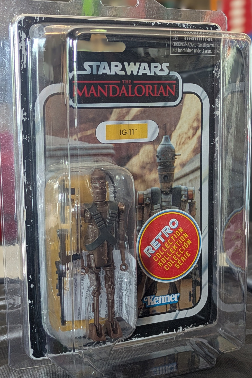 IG-11 Star Wars Retro Collection Action Figure in case MANDO by Kenner, new in box 3.75-inch scale collectible
