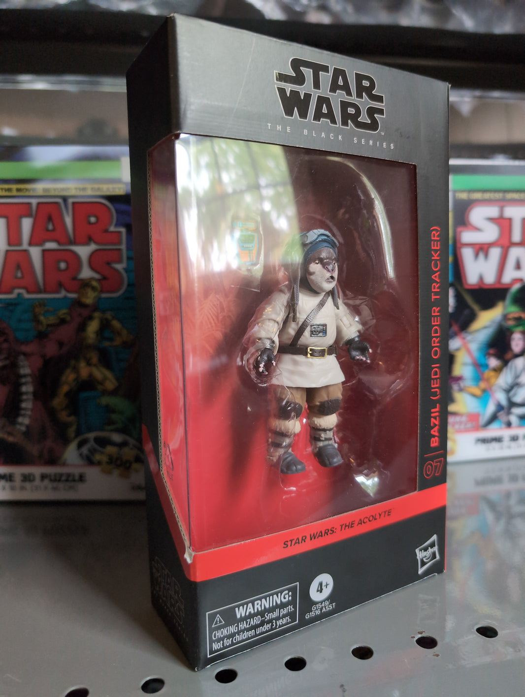 Bazil Jedi Order Tracker Star Wars Black Series 1:12 scale action figure by Hasbro in collector window box packaging