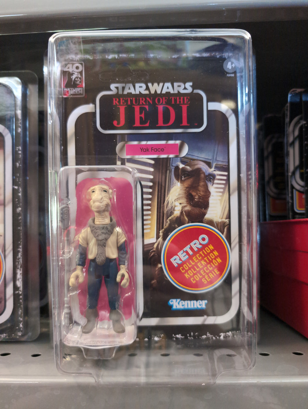 Yak Face Star Wars Retro Collection ROTJ Action Figure in case by Kenner, new in box 3.75-inch scale collectible