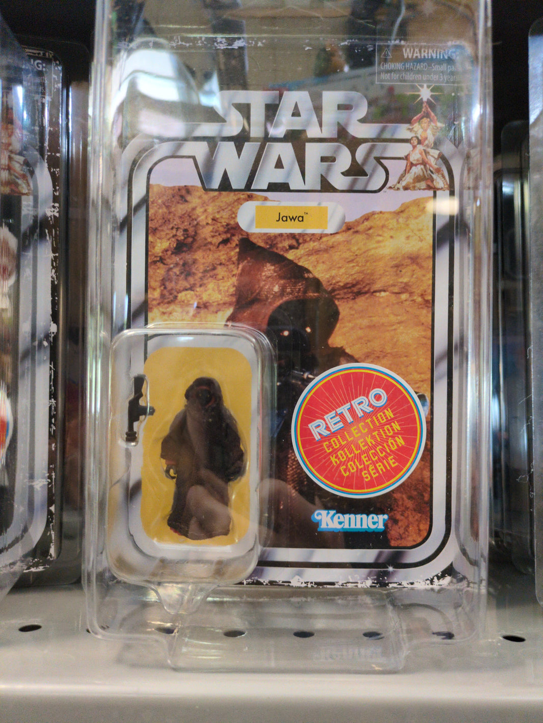 Jawa Star Wars Retro Collection Action Figure 1:18 Scale ANH by Kenner new in box collectible toy