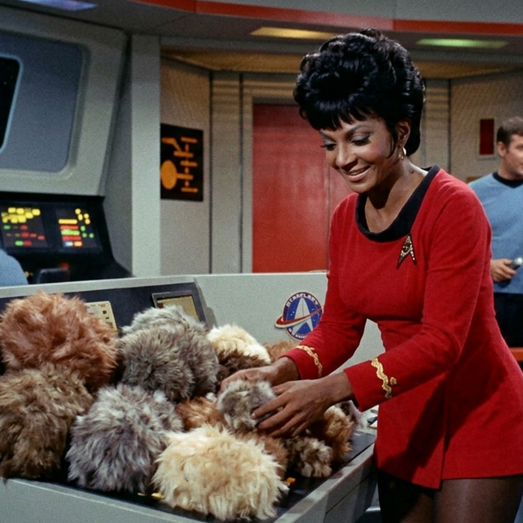 Nichelle Nichols as Uhura