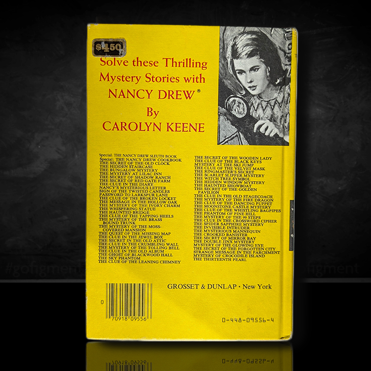 52 The Secret of the Forgotten City Nancy Drew Mystery Books -1975