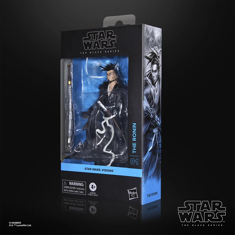 Hasbro Star Wars Black Series The Ronin 6-inch action figure from Visions in original packaging with artwork