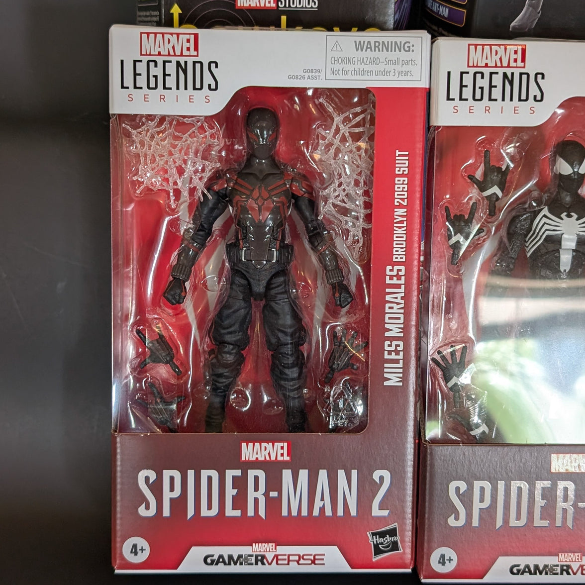 Marvel Lot of 4 Action Figures Peter Parker Miles Morales Spiderman image 1