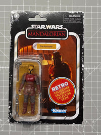 The Armorer Star Wars Retro Collection Action Figure in case MANDO by Kenner in original packaging