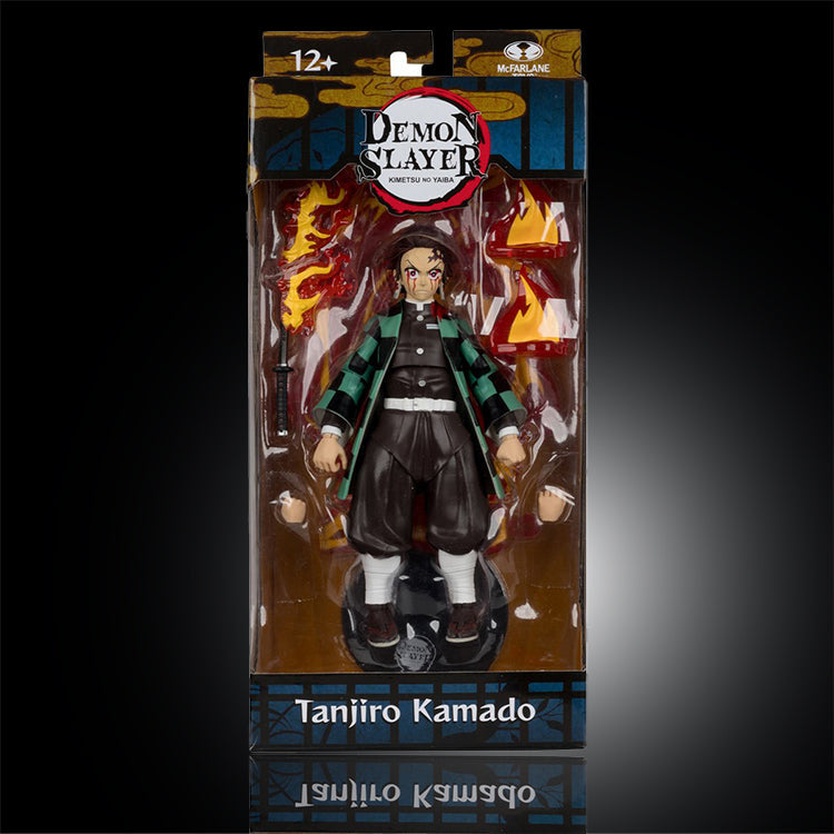 Demon Action Slayer Figure 7" Scale McFarlane Tanjiro Kamado image 1