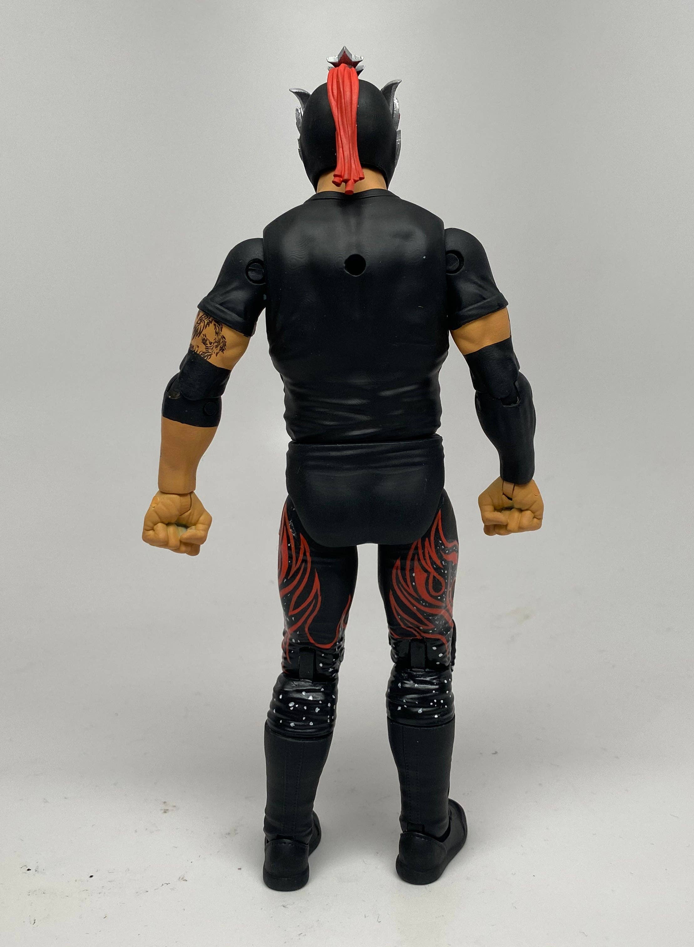 Rey Fenix Legends of Lucha Libre Fanaticos 6" Action Figure – "Animo" Edition (1:12 Scale) by Boss Fight Studio Llc back view new in box