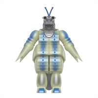 Moguera '57 ReAction action figure with glowing translucent body and blue antennae by Super7 on white background