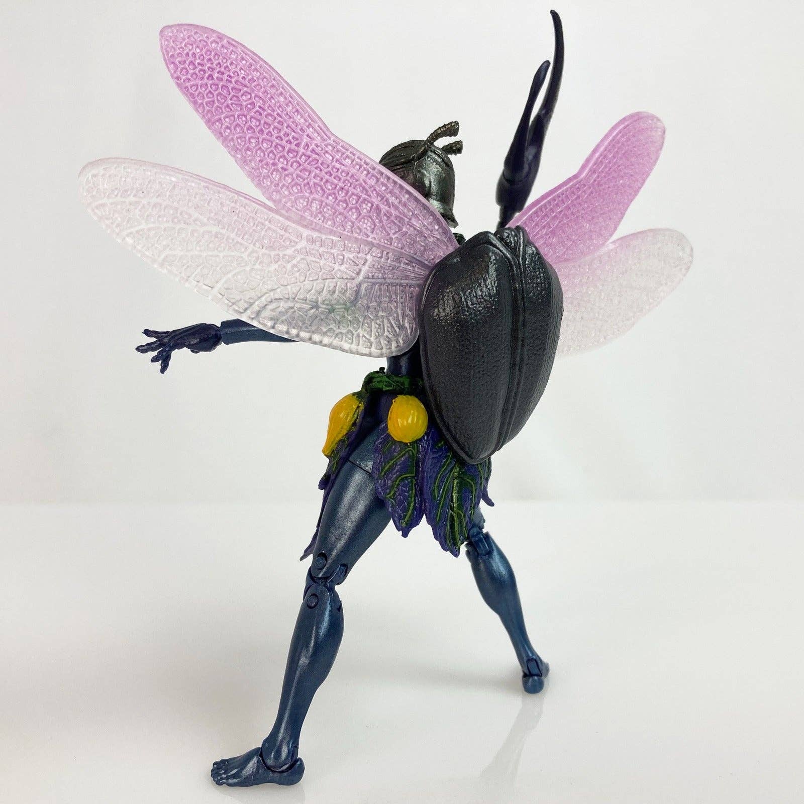 Faerie Warrior - Winged Terror Vitruvian H.A.C.K.S. Action Figure 1:18 Scale with translucent purple wings by Boss Fight Studio Llc new in box