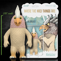 3.75 inch Super7 ReAction figure of Douglas from Where The Wild Things Are with vintage style cardback art