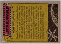 1977 TOPPS STAR WARS Orange Series 4 trading card #20 of 22 with movie facts by Go Figment