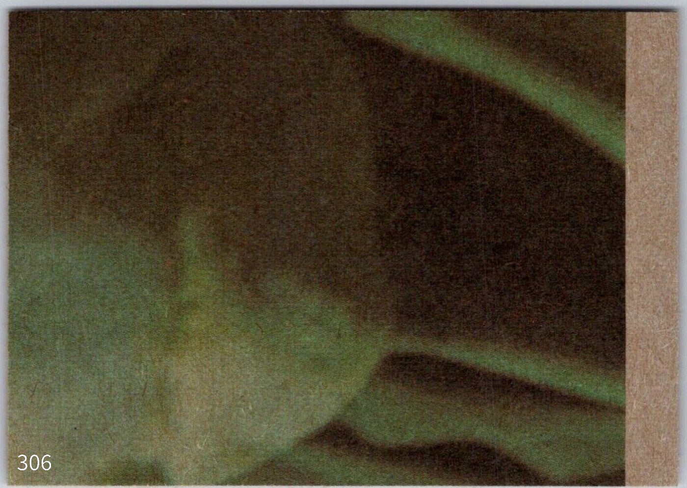 1977 TOPPS STAR WARS Trading Card Orange Series 4 featuring Yoda close-up by Go Figment