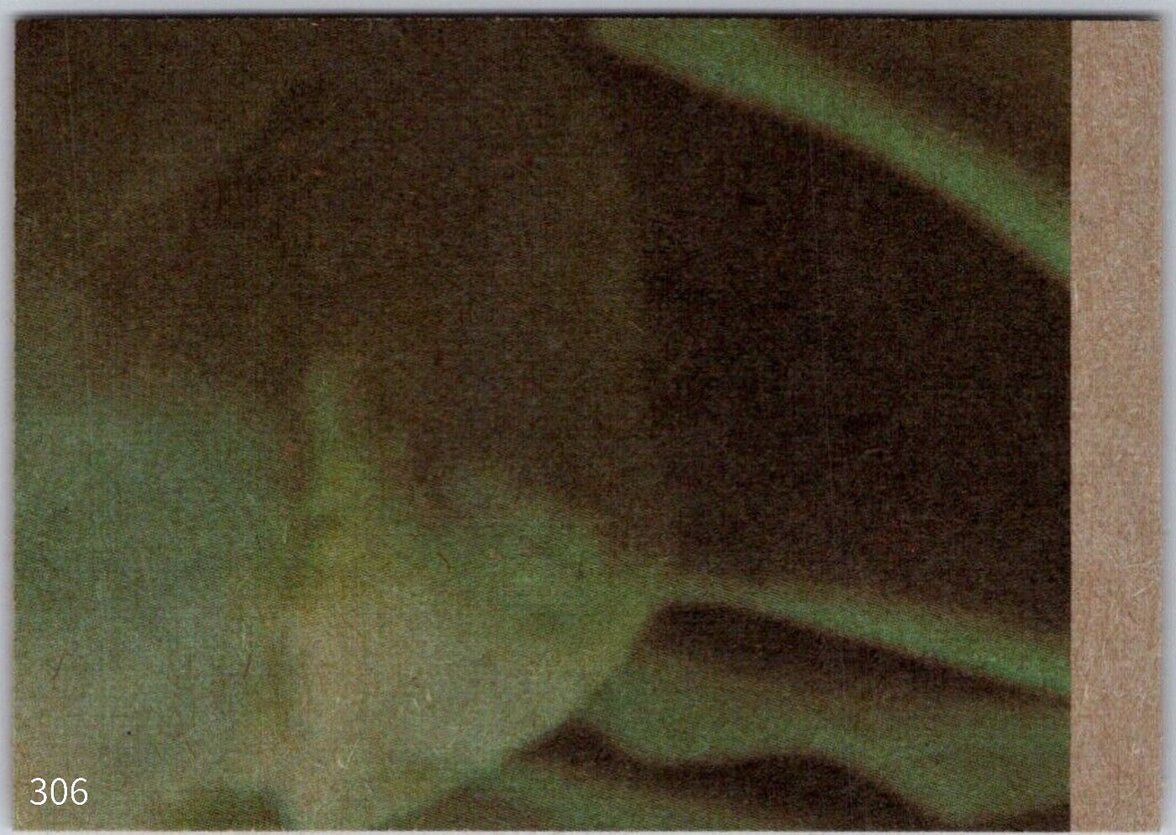 1977 TOPPS STAR WARS Trading Card Orange Series 4 featuring Yoda close-up by Go Figment