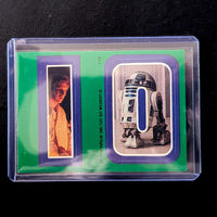 1980 TOPPS Empire Strikes Back Star Wars sticker of Luke Skywalker and R2-D2 by Go Figment