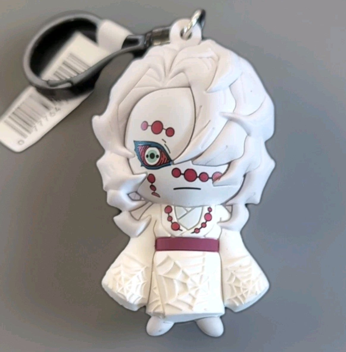 Senemi Shinazugawa bag clip keychain in 3D foam PVC by Monogram from Demon Slayer anime series.