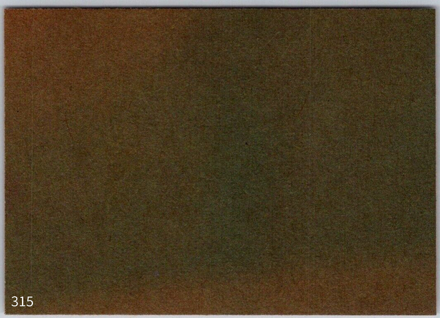 1977 TOPPS STAR WARS Orange Series 4 trading card blank back numbered 315 by Go Figment