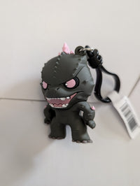 Monogram 3D foam keychain featuring Evolved Godzilla from Godzilla-Kong The New Empire with bag clip attachment