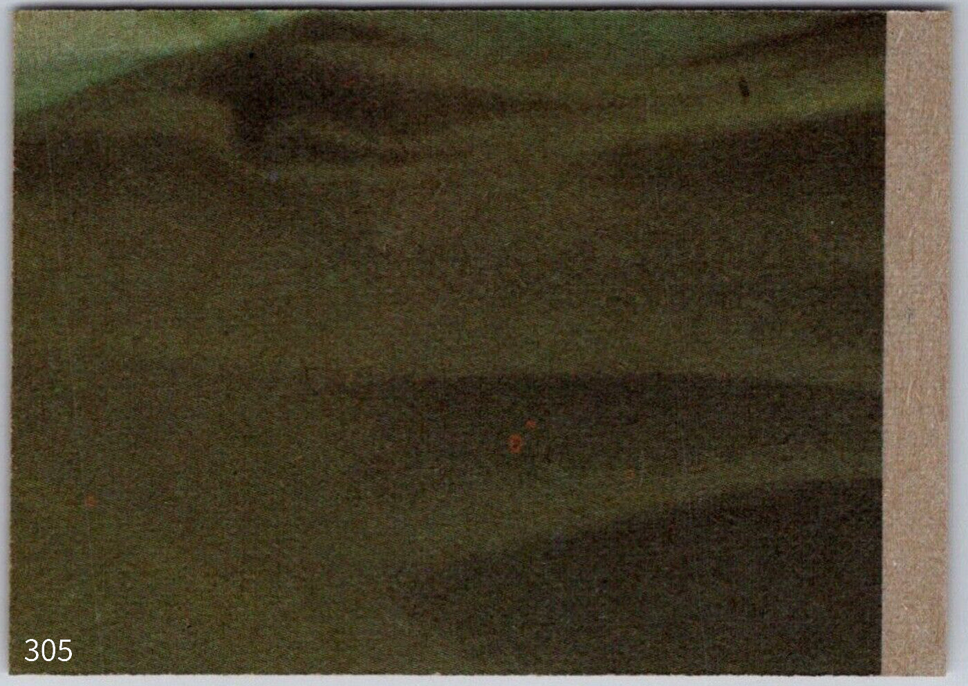 1977 Topps Star Wars Trading Card Orange Series 4 numbered 305 by Go Figment on white background