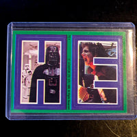 1980 Go Figment Star Wars Empire Strikes Back vintage sticker featuring Darth Vader and Emperor Palpatine letters H and E
