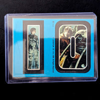1980 TOPPS Empire Strikes Back vintage stickers featuring Luke Skywalker and R2-D2 from Go Figment collection