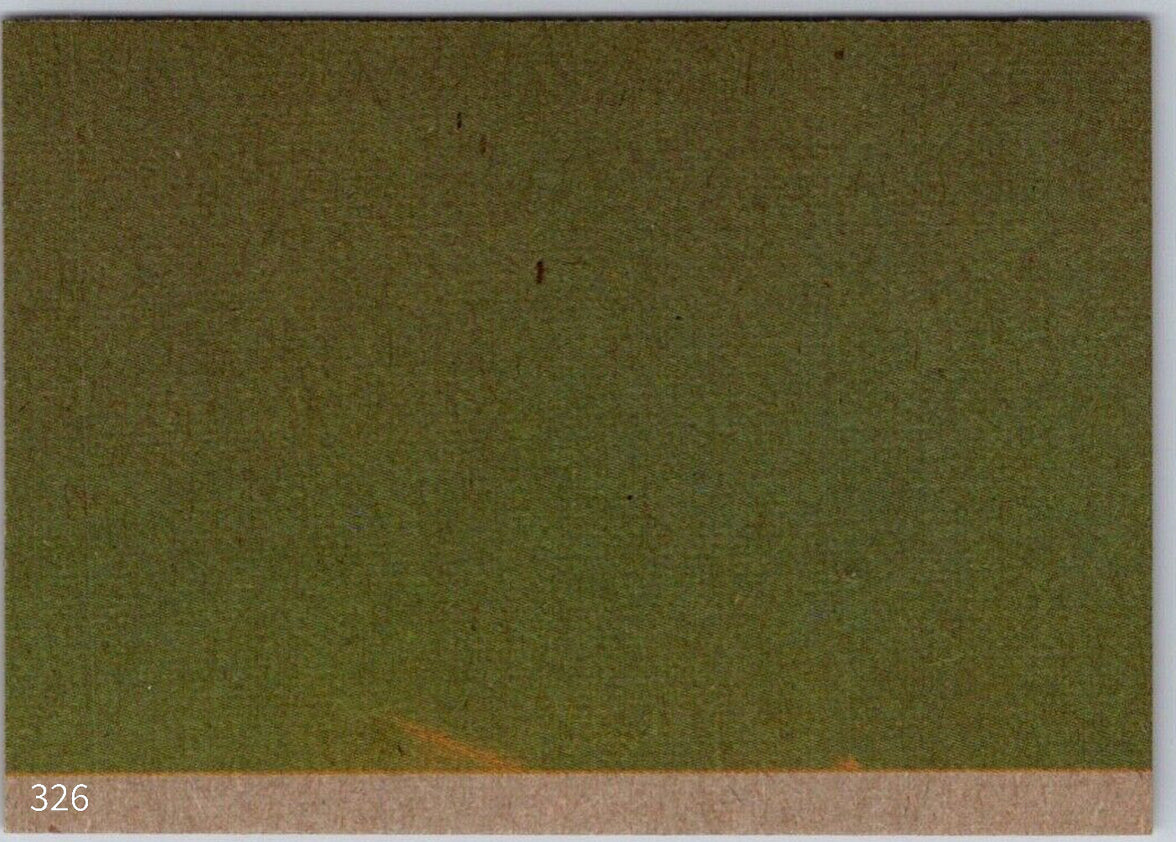 1977 TOPPS STAR WARS trading card orange Series 4 vintage back blank side by Go Figment