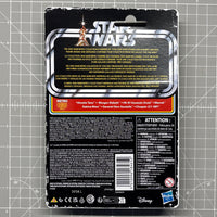 Sabine Wren Star Wars Retro Collection Action Figure incase Ahsoka by Kenner back packaging