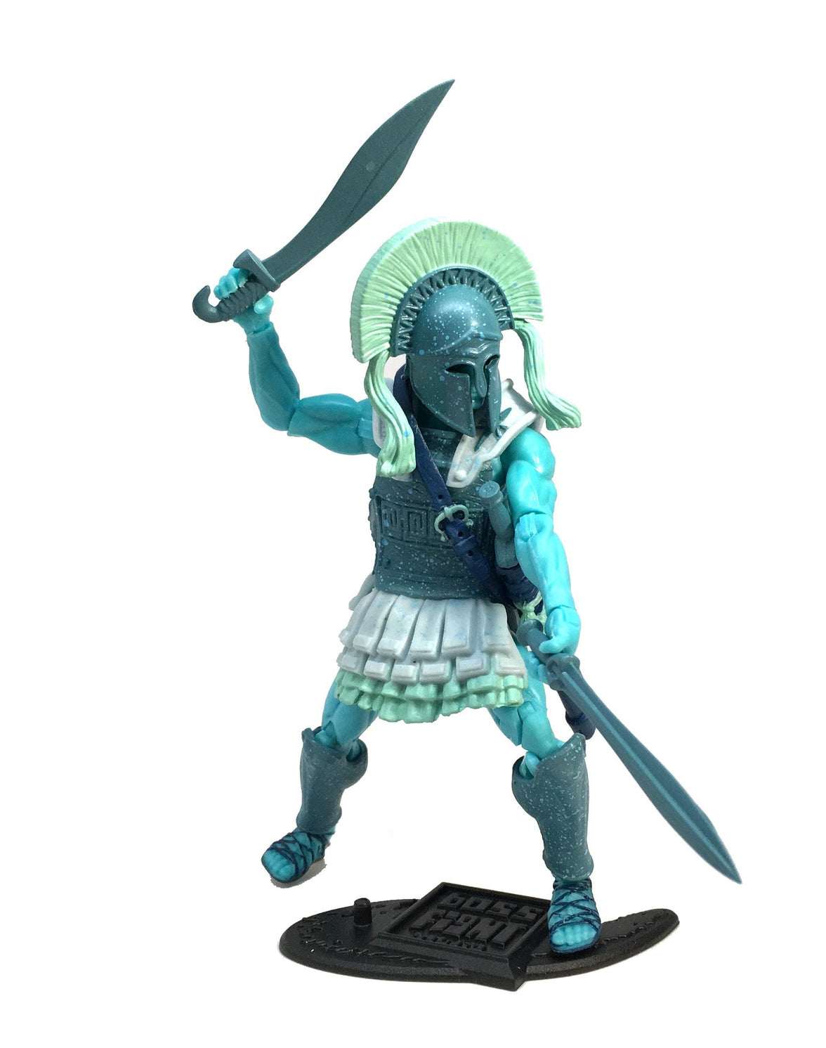 River Styx Guardian Vitruvian H.A.C.K.S. Action Figure Spectral Spartan of the Underworld 1:18 Scale by Boss Fight Studio Llc new in box
