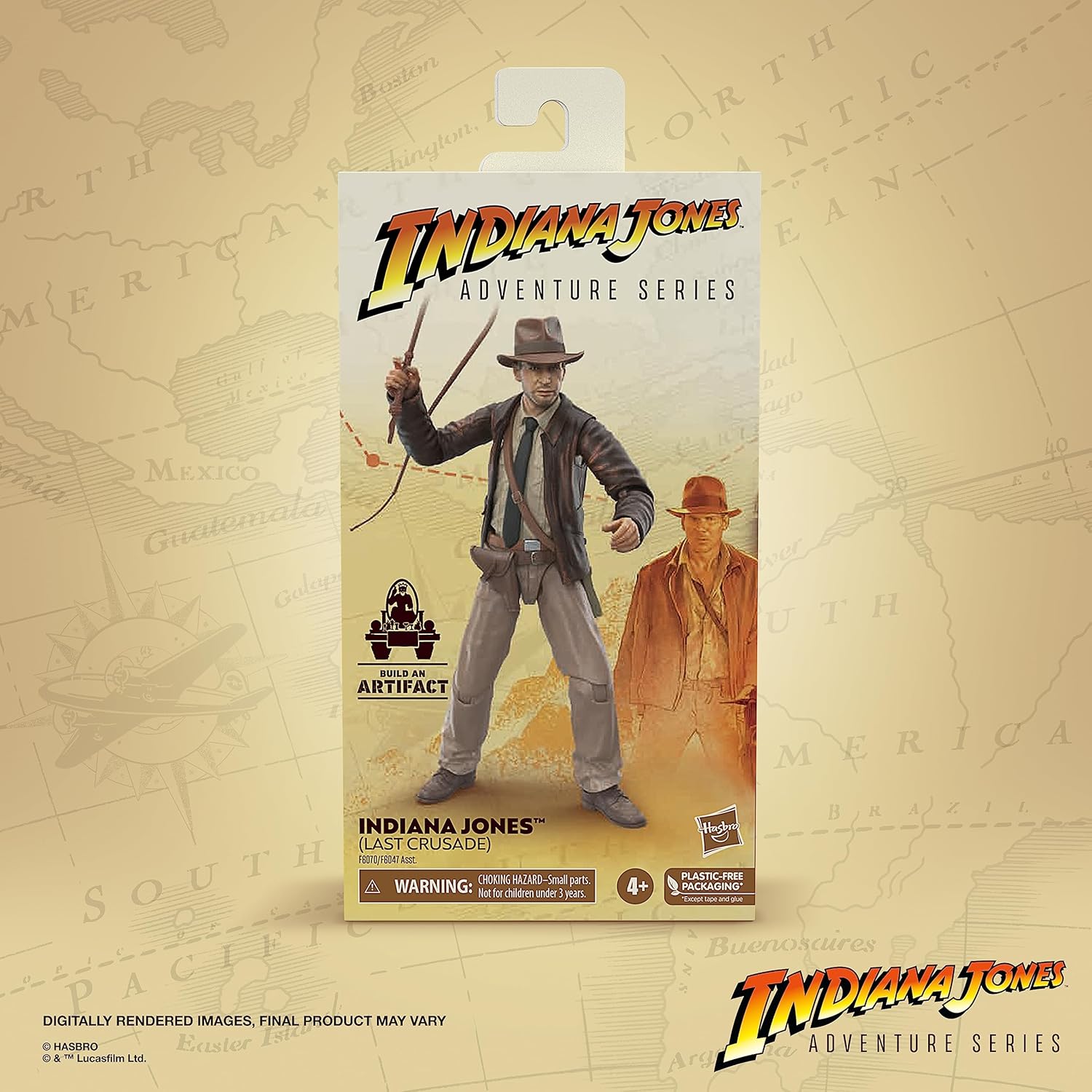 Indiana Jones (Last Crusade) and Renaldo🐍Indiana Jones Adventure Series Figures image 4