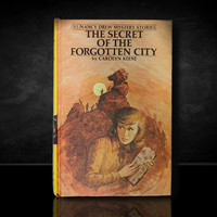 52 The Secret of the Forgotten City Nancy Drew Mystery Books -1975