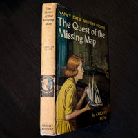 19 The Quest of the Missing Map🔍Nancy Drew Mystery Books -1942 (BLUE) image 3