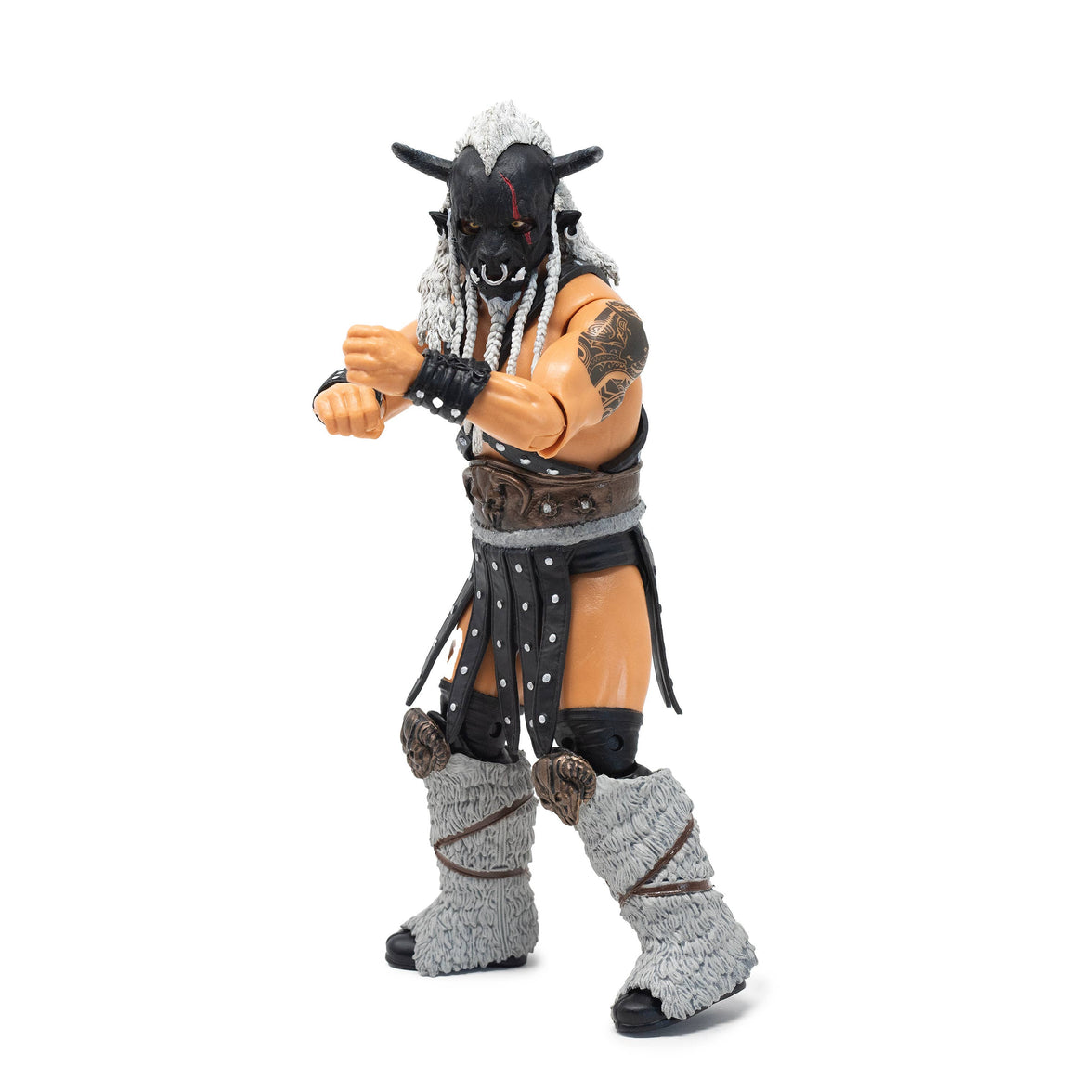 Black Taurus "The Beast Mortos" Legends of Lucha Libre Fanaticos 6" Action Figure (1:12 Scale) by Boss Fight Studio Llc new in box