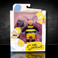 Bumblebee Man and Bart Simpson Combo Wave 4 Action Figure | The Simpsons | 5in image 1