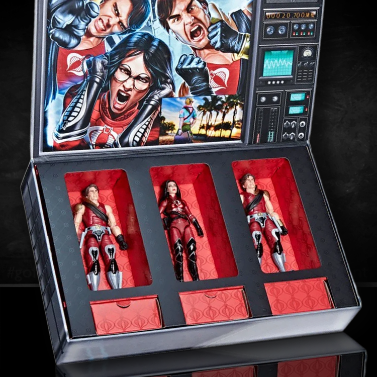 Hasbro GI Joe Classified Series COBRA Baroness Tomax and Xamot 6-inch action figure collector set in display box