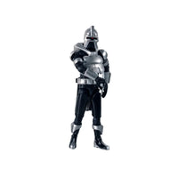 Cylon Centurion (Silver) Battlestar Galactica 1978 Premium 3.75" Scale figure by Factory Entertainment standing on white background