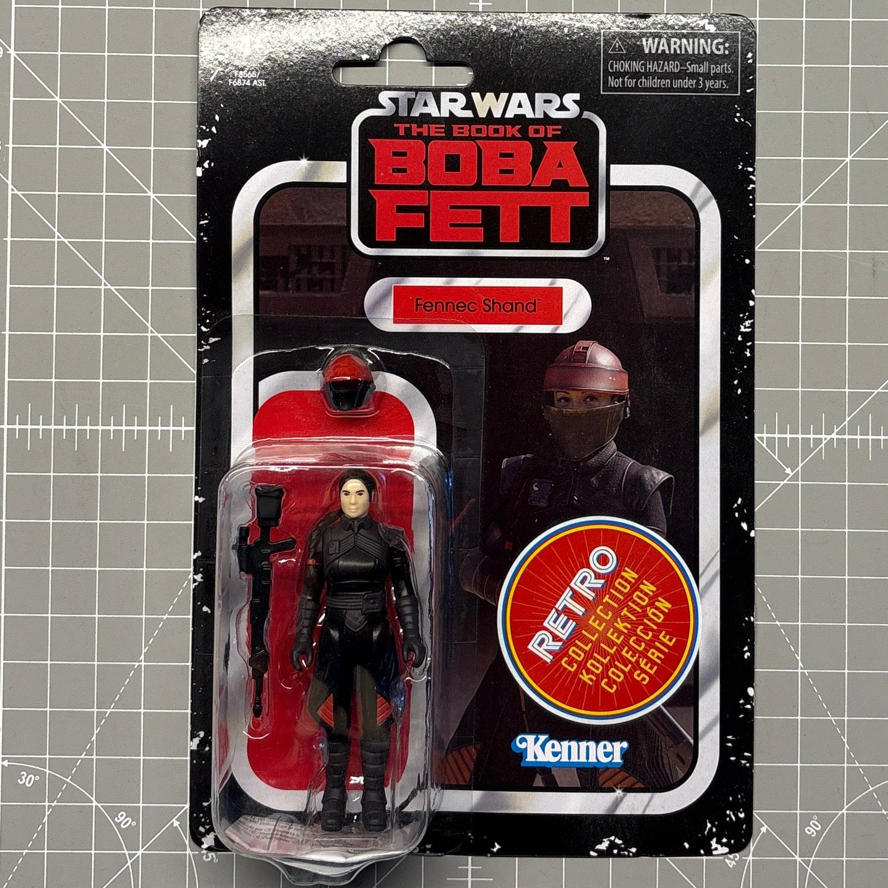 Fennec Shand Star Wars Retro Collection Action Figure in case BOBF by Kenner
