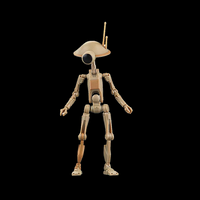 Pit Droid (Cream) Action Figure Star Wars Black Series | 1:12 Scale LOOSE image 2