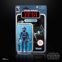 Carbonized Tie Fighter Pilot Action Figure Star Wars Black Series 1:12 Scale image 0