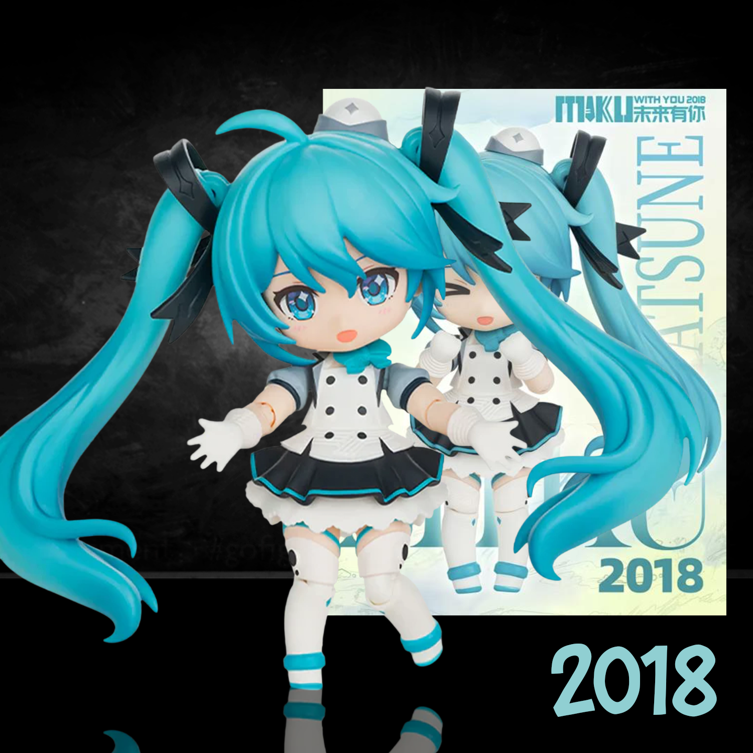 Hatsune Miku DaaLaMode Series U-PICK Miku With You Blokees Model Kit, new in box collectible figure by Blokees