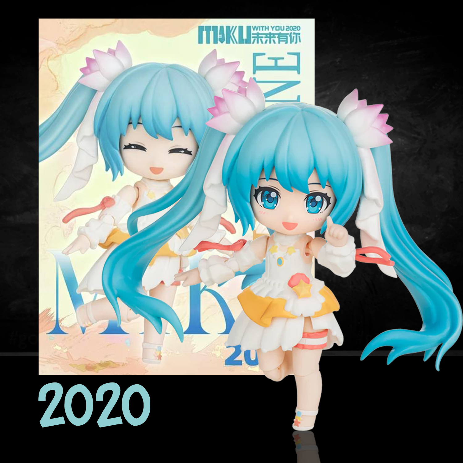 Hatsune Miku DaaLaMode Series U-PICK Miku With You Blokees Model Kit new in box collectible figure by Blokees