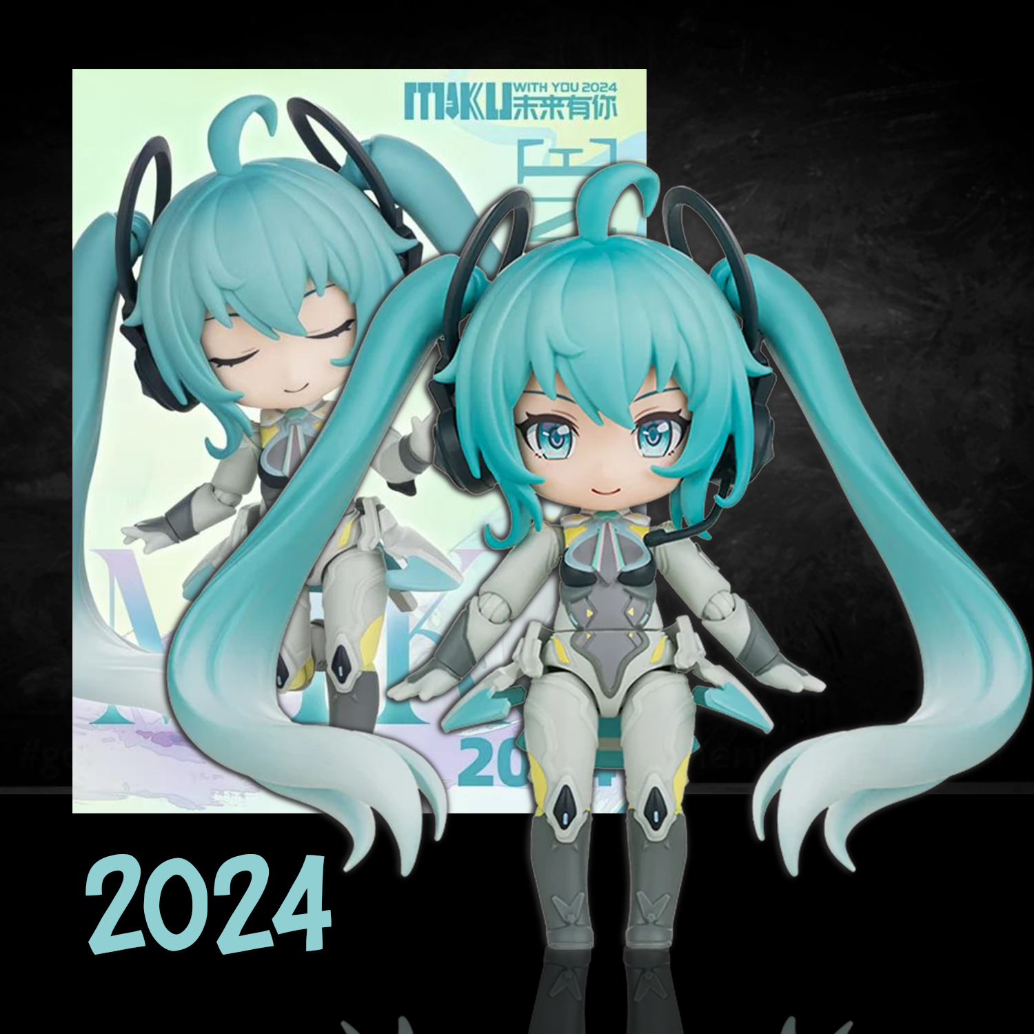 Hatsune Miku DaaLaMode Series U-PICK Miku With You Blokees Model Kit new in box collectible figure by Blokees