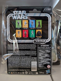Weequay Action Figure Star Wars Vintage Collection VC107 by Hasbro new in box with character lineup on back card packaging.