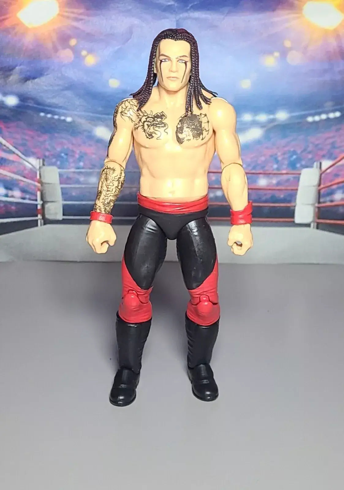 Vampiro Legends of Lucha Libre Fanaticos 6" Action Figure – Classic 90s Era (1:12 Scale) by Boss Fight Studio Llc front pose new in box