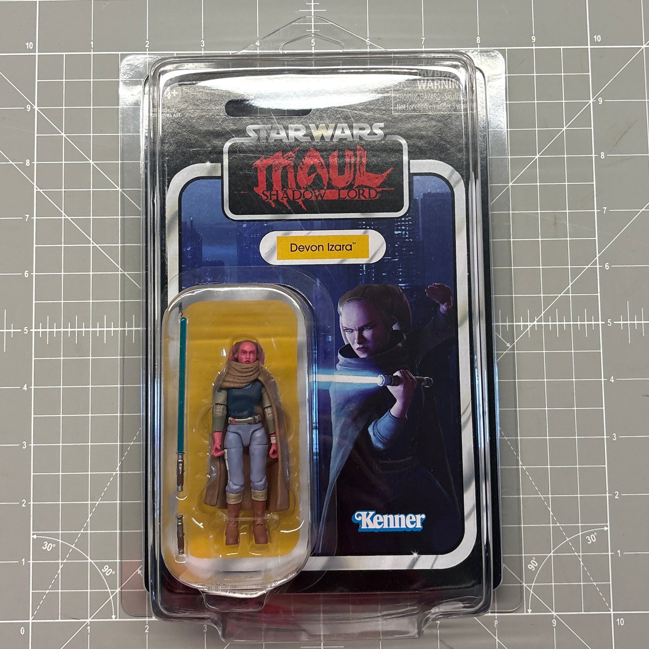 Hasbro Devon Izara 3 3/4-Inch Action Figure - Star Wars The Vintage Collection in blister packaging