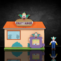 The Simpsons 👨‍🦲Krusty Burger Playset and 4 Action Figures | 2.5" Scale image 3