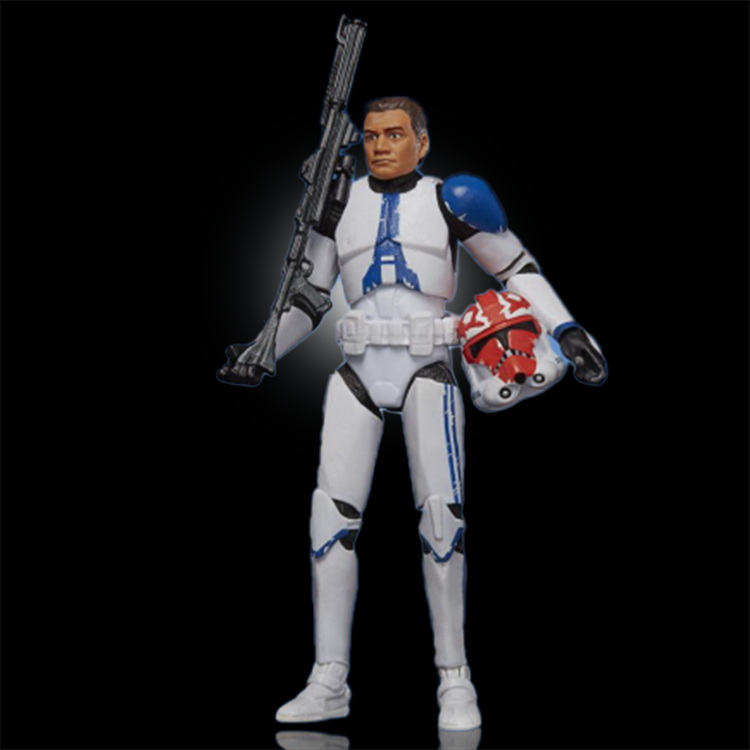 332nd Ahsoka's Clone Trooper Action Figure Star Wars Vintage Collection VC-248 by Kenner, new in box, 3.75 inches tall