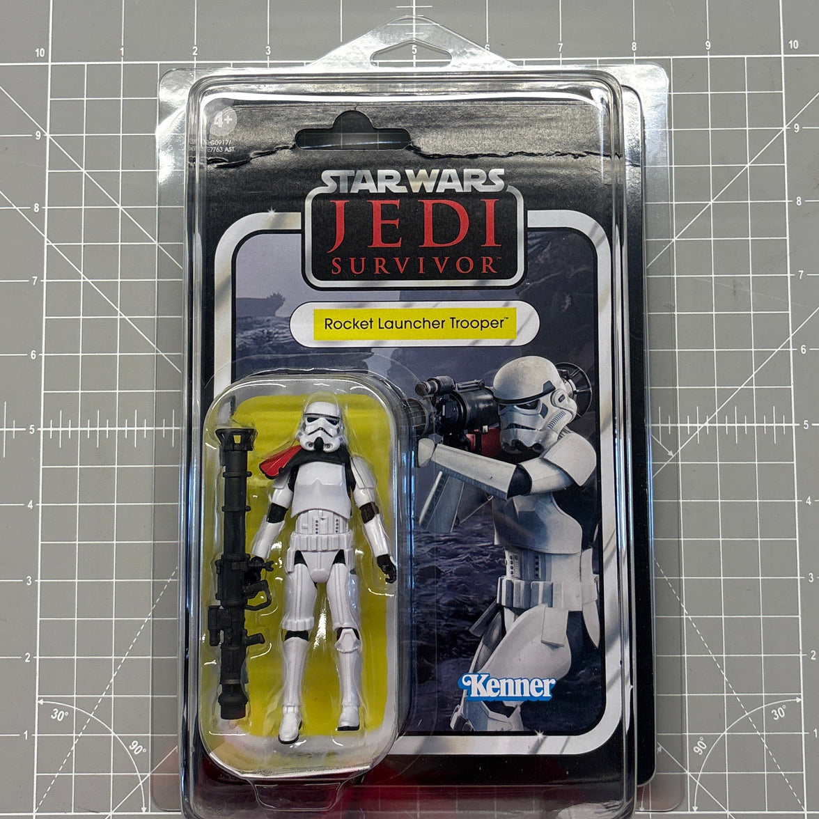 Kenner packaged Rocket Stormtrooper1:18 | 3.75" Star Wars The Vintage Collection Action Figure (VC369) Not Mint