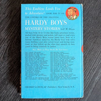 34 The Hooded Hawk Mystery (1954):  Hardy Boys Book (Brown) Blue-Back image 2