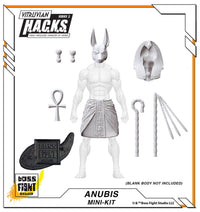 Action Figures and Collectibles by Boss Fight Studio - LOOK! Vitruvian H.A.C.K.S. - Mini-Kit Blind Bags Asst. Box with Anubis-themed detailed accessory parts