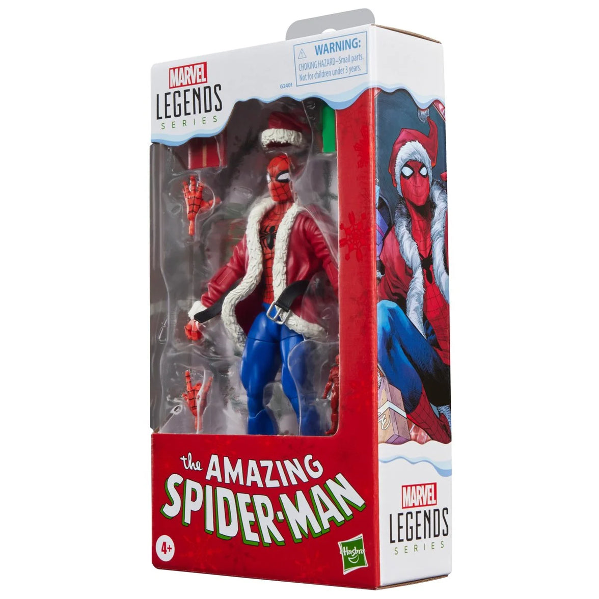 Spider-Man Marvel Legends Series Holiday Special Christmas Action Figure by Hasbro 6-Inch
