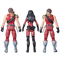 G.I. Joe Classified Series Baroness Tomax and Xamot 6-inch action figures back view by Hasbro